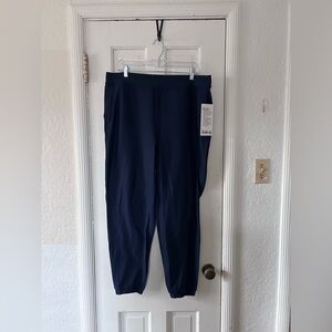 NWT Lululemon Adapted State High-Rise Fleece Jogger in True Navy size 14